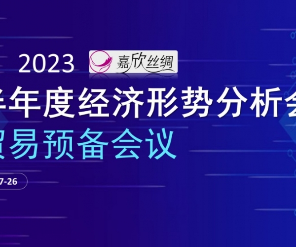 商业总额稳固，商业质量提升 尊龙人生就是博首页丝绸召开2023半年度经济形势剖析谈判业准备聚会
